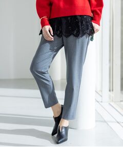 INDIVI / インディヴィ パンツ | 【洗える／裏起毛】ストレッチウォームパンツ