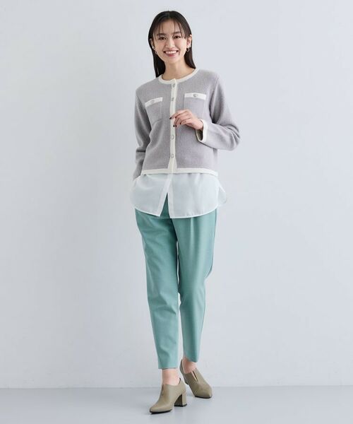 INDIVI / インディヴィ パンツ | 【洗える／裏起毛】ストレッチウォームパンツ | 詳細8