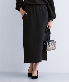 INDIVI / インディヴィ ロング・マキシ丈スカート | 【SETUP可能／Iライン】ダンボールジャージスカート