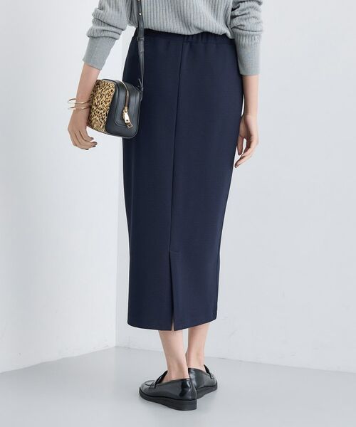 INDIVI / インディヴィ ロング・マキシ丈スカート | 【SETUP可能/Iライン】ダンボールジャージスカート | 詳細10