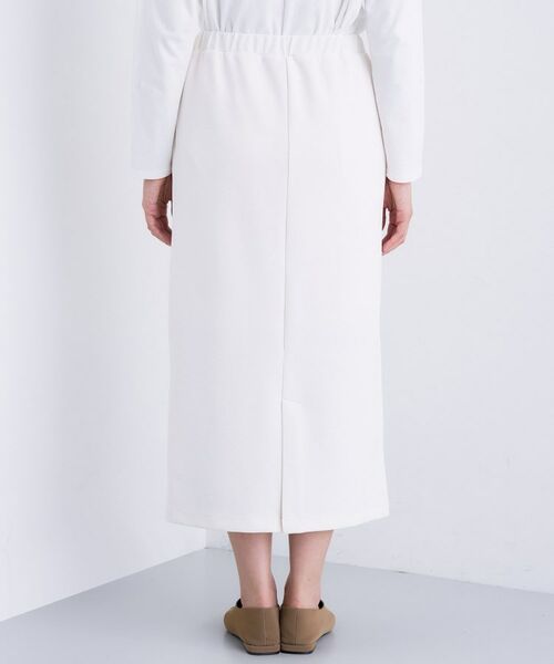 INDIVI / インディヴィ ロング・マキシ丈スカート | 【SETUP可能/Iライン】ダンボールジャージスカート | 詳細16