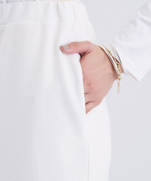 INDIVI / インディヴィ ロング・マキシ丈スカート | 【SETUP可能/Iライン】ダンボールジャージスカート | 詳細19