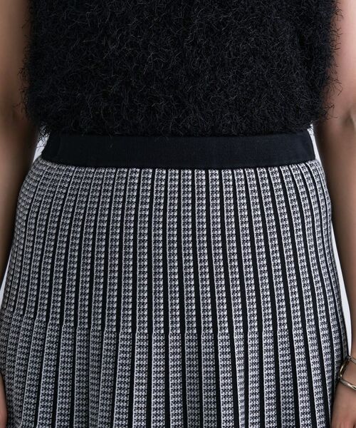 INDIVI / インディヴィ ロング・マキシ丈スカート | 【洗える/SETUP可能】ジャカードニット プリーツスカート | 詳細17
