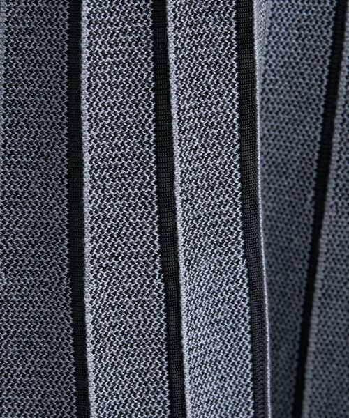 INDIVI / インディヴィ ロング・マキシ丈スカート | 【洗える/SETUP可能】ジャカードニット プリーツスカート | 詳細5