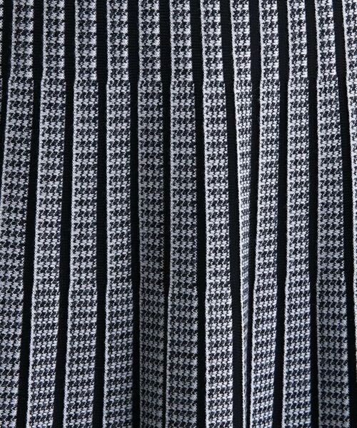 INDIVI / インディヴィ ロング・マキシ丈スカート | 【洗える/SETUP可能】ジャカードニット プリーツスカート | 詳細9