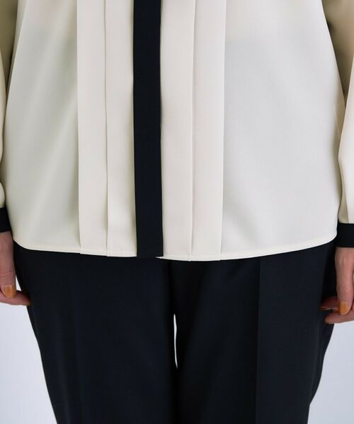INDIVI / インディヴィ シャツ・ブラウス | 【きれいめ/オフィス/セレモニー】2WAYリボンタイブラウス | 詳細15