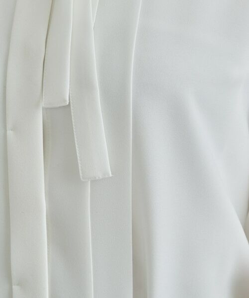 INDIVI / インディヴィ シャツ・ブラウス | 【きれいめ/オフィス/セレモニー】2WAYリボンタイブラウス | 詳細5