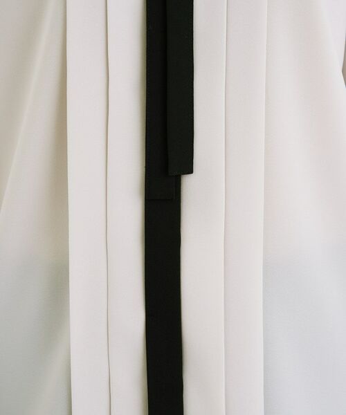 INDIVI / インディヴィ シャツ・ブラウス | 【きれいめ/オフィス/セレモニー】2WAYリボンタイブラウス | 詳細9