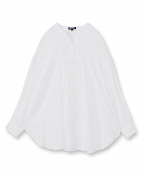 INDIVI / インディヴィ シャツ・ブラウス | 【きれいめ/ラメ】シャイニーローン ドレーピーブラウス | 詳細1