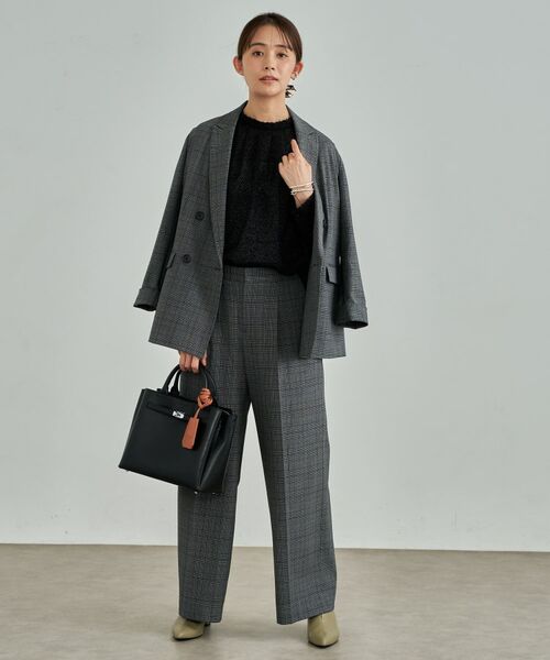 INDIVI / インディヴィ シャツ・ブラウス | 【きれいめ／オフィス／イベント】フェザージャカードブラウス | 詳細4