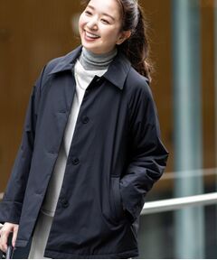 INDIVI / インディヴィ その他アウター | 【超軽量／蓄熱】ライトパフステンカラーコート