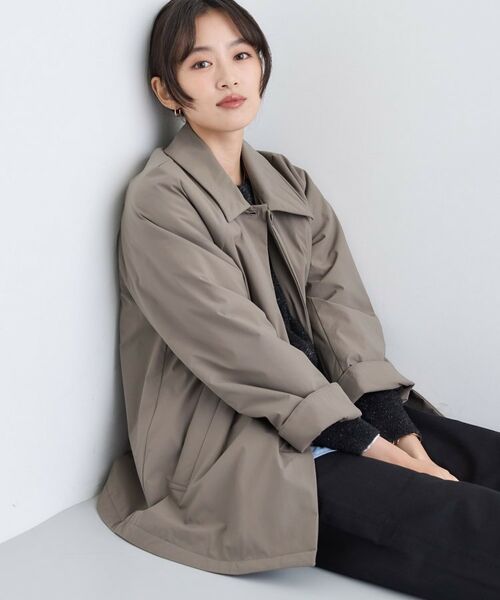 INDIVI / インディヴィ その他アウター | 【超軽量/蓄熱】ライトパフステンカラーコート | 詳細23