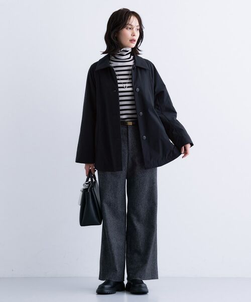 INDIVI / インディヴィ その他アウター | 【超軽量/蓄熱】ライトパフステンカラーコート | 詳細4