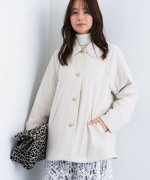 INDIVI / インディヴィ その他アウター | 【超軽量/蓄熱】ライトパフステンカラーコート | 詳細6