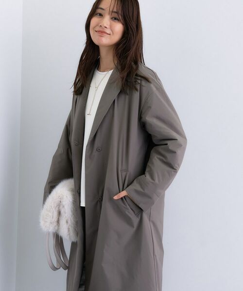 INDIVI / インディヴィ その他アウター | 【超軽量/蓄熱】ライトパフチェスターコート | 詳細11