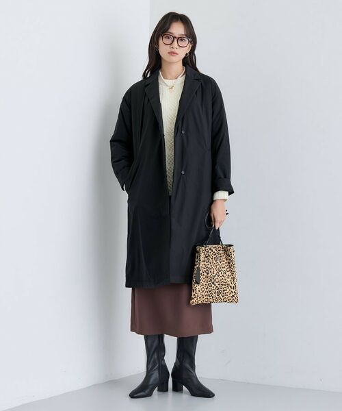 INDIVI / インディヴィ その他アウター | 【超軽量/蓄熱】ライトパフチェスターコート | 詳細4