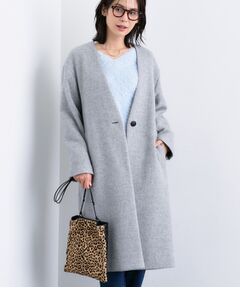 INDIVI / インディヴィ その他アウター | 【軽量／ウール混】ライトフォルム ロングコート