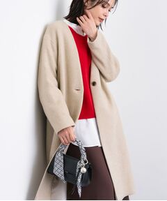 INDIVI / インディヴィ その他アウター | 【軽量／ウール混】ライトフォルム ロングコート