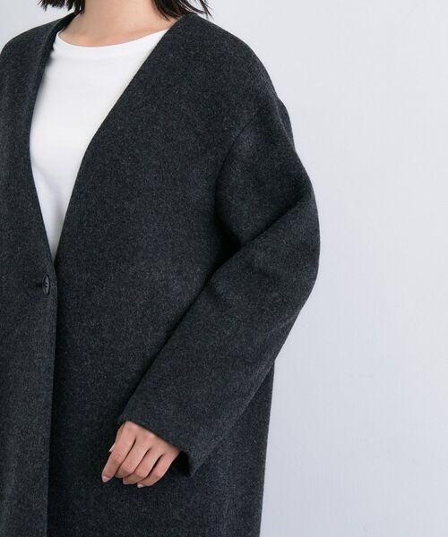 INDIVI / インディヴィ その他アウター | 【軽量/ウール混】ライトフォルム ロングコート | 詳細18