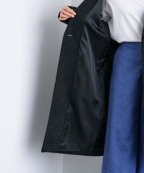 INDIVI / インディヴィ その他アウター | 【軽量／ウール混】ライトフォルム ロングコート | 詳細22