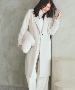 INDIVI / インディヴィ その他アウター | 【名品コート／日本製】ウール100％チェスターコート