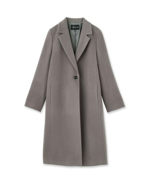INDIVI / インディヴィ その他アウター | 【名品コート／日本製】ウール100％チェスターコート | 詳細1