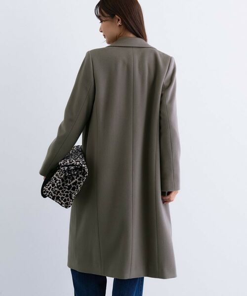 INDIVI / インディヴィ その他アウター | 【名品コート／日本製】ウール100％チェスターコート | 詳細15