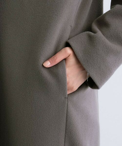 INDIVI / インディヴィ その他アウター | 【名品コート／日本製】ウール100％チェスターコート | 詳細23