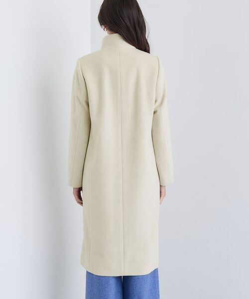 INDIVI / インディヴィ その他アウター | 【名品コート/日本製】ウール100%スタンドカラーロングコート | 詳細20