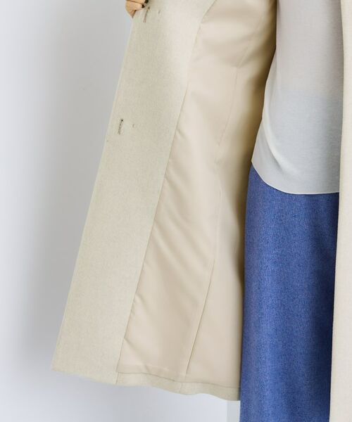 INDIVI / インディヴィ その他アウター | 【名品コート/日本製】ウール100%スタンドカラーロングコート | 詳細25