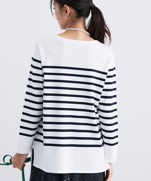 INDIVI / インディヴィ ニット・セーター | ロングライン ストレッチニット | 詳細15