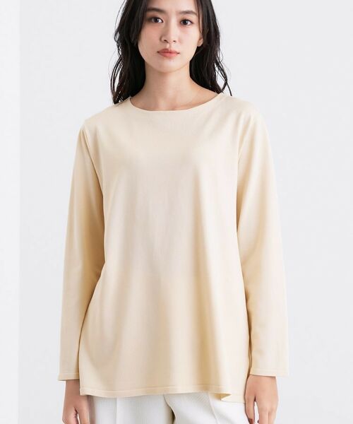 INDIVI / インディヴィ ニット・セーター | ロングライン ストレッチニット | 詳細18