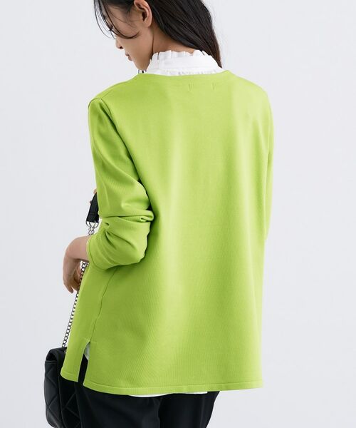 INDIVI / インディヴィ ニット・セーター | ロングライン ストレッチニット | 詳細3