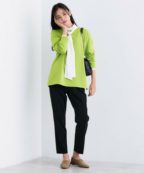 INDIVI / インディヴィ ニット・セーター | ロングライン ストレッチニット | 詳細4