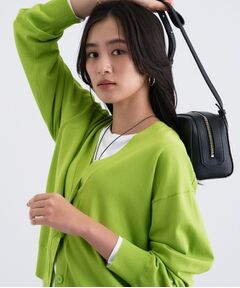 INDIVI / インディヴィ カーディガン・ボレロ | Vネック ストレッチカーディガン