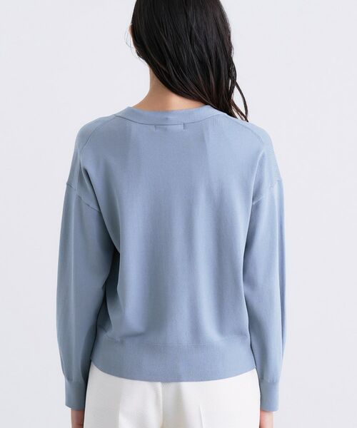 INDIVI / インディヴィ カーディガン・ボレロ | Vネック ストレッチカーディガン | 詳細20