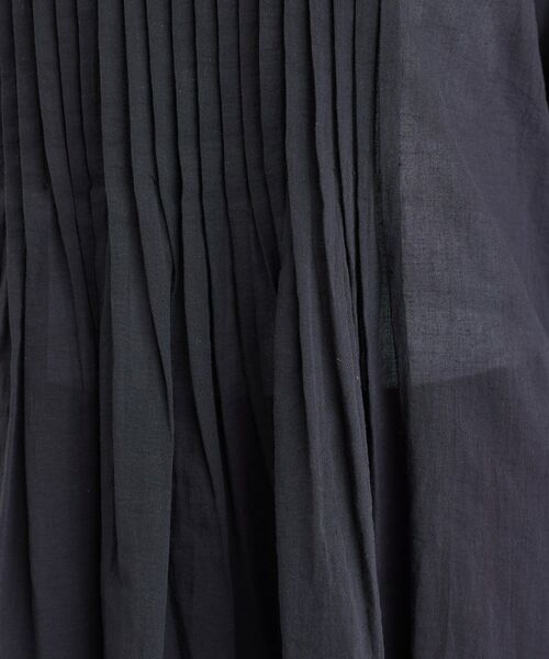 INDIVI / インディヴィ シャツ・ブラウス | 【コットン100％】タックシアーブラウス | 詳細9