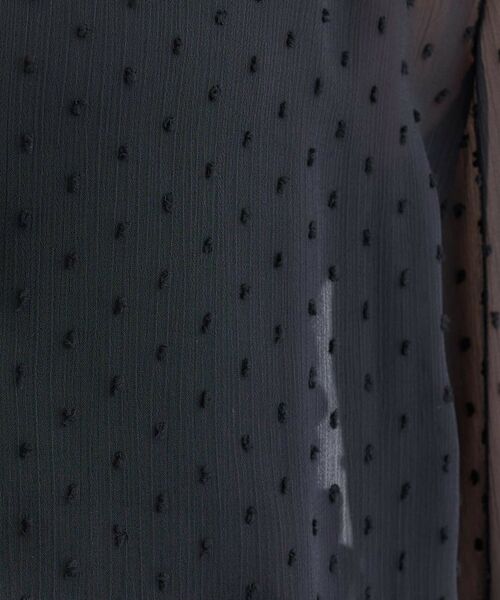 INDIVI / インディヴィ シャツ・ブラウス | シアードット切り替えブラウス | 詳細13