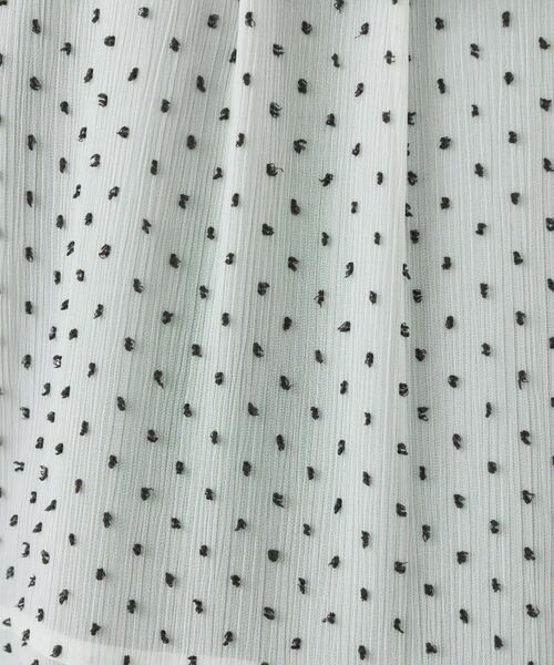 INDIVI / インディヴィ シャツ・ブラウス | シアードット切り替えブラウス | 詳細5