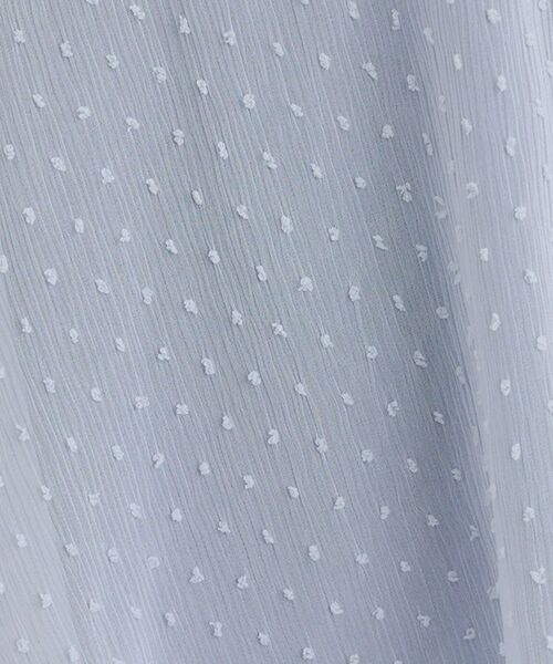 INDIVI / インディヴィ シャツ・ブラウス | シアードット切り替えブラウス | 詳細9