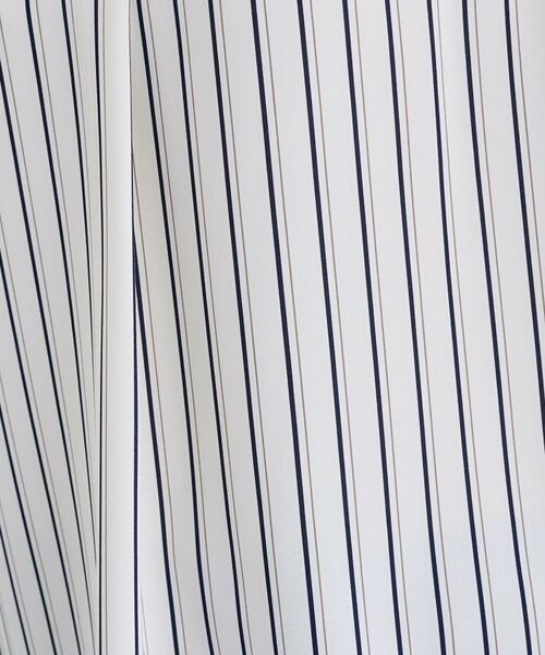 INDIVI / インディヴィ シャツ・ブラウス | 【通勤/イージーケア】Vネック ジョーゼットブラウス | 詳細8