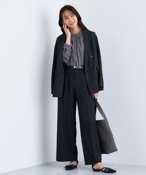 INDIVI / インディヴィ シャツ・ブラウス | 【通勤/オフィス】タックジョーゼットブラウス | 詳細11