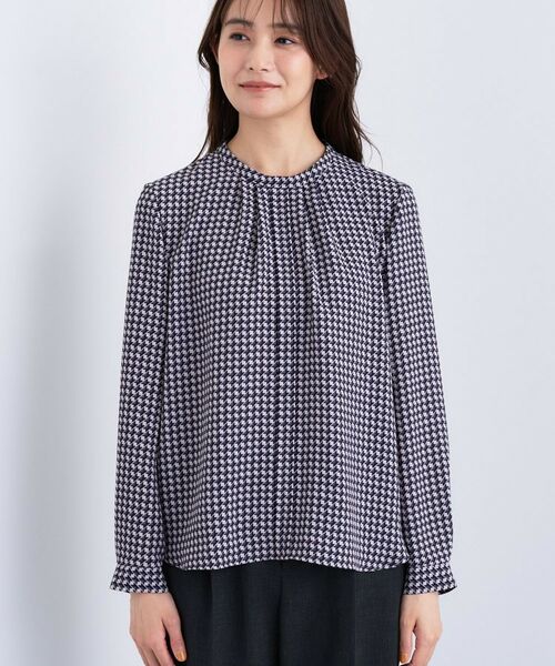 INDIVI / インディヴィ シャツ・ブラウス | 【通勤/オフィス】タックジョーゼットブラウス | 詳細14