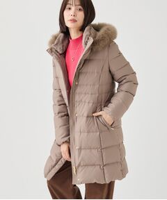 INDIVI / インディヴィ ダウンジャケット・ベスト | 【名品／撥水／抗菌防臭】ロング丈リサイクルダウンコート
