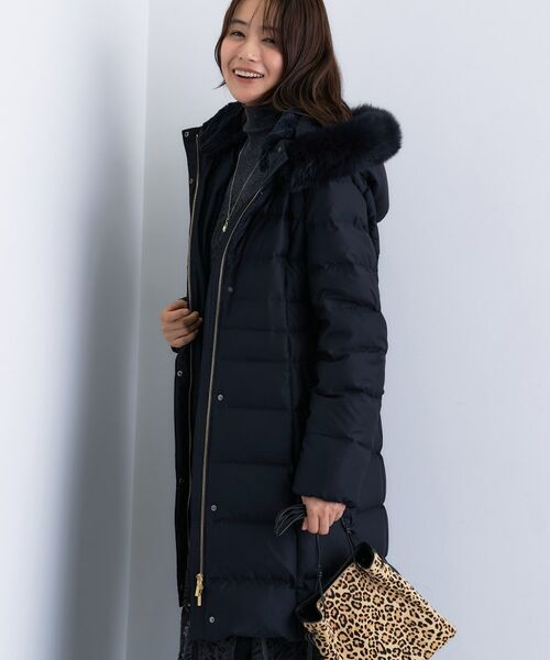 INDIVI / インディヴィ ダウンジャケット・ベスト | 【名品/撥水/抗菌防臭】ロング丈リサイクルダウンコート | 詳細14