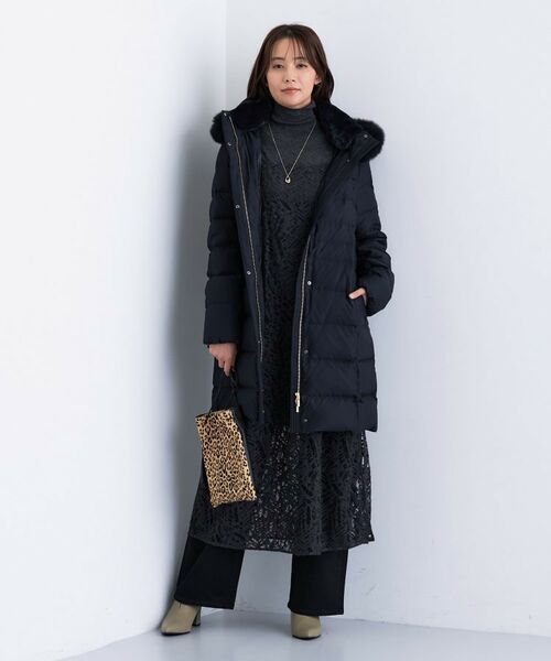 INDIVI / インディヴィ ダウンジャケット・ベスト | 【名品/撥水/抗菌防臭】ロング丈リサイクルダウンコート | 詳細16