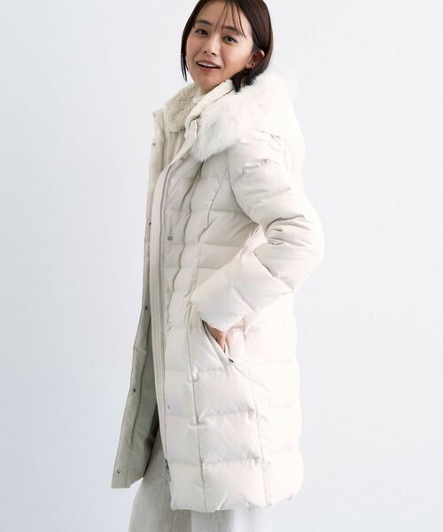 INDIVI / インディヴィ ダウンジャケット・ベスト | 【名品/撥水/抗菌防臭】ロング丈リサイクルダウンコート | 詳細2