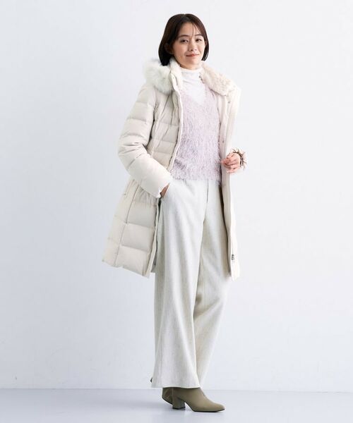 INDIVI / インディヴィ ダウンジャケット・ベスト | 【名品/撥水/抗菌防臭】ロング丈リサイクルダウンコート | 詳細4