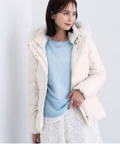 【名品／撥水／抗菌防臭】ショート丈リサイクルダウンコート