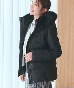 INDIVI / インディヴィ ダウンジャケット・ベスト | 【名品／撥水／抗菌防臭】ショート丈リサイクルダウンコート